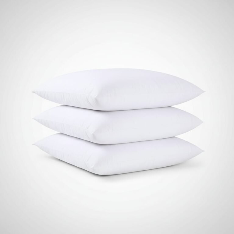 Utopia Bedding Throw Pillows (Set of 4, White) – 20 x 20 Inches Down Alternative Pillows for Bed, Sofa, and Couch - Fluffy Decorative Stuffer Pillow for Indoors & Outdoors