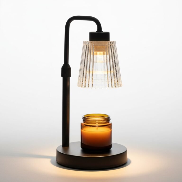 Candle Warmer Lamp with Timer Dimmable, Birthday Gifts for Women Mom, House Warming Gifts New Home Decor, Wax Melt Warmer for Jar Candles with 2 Bulbs