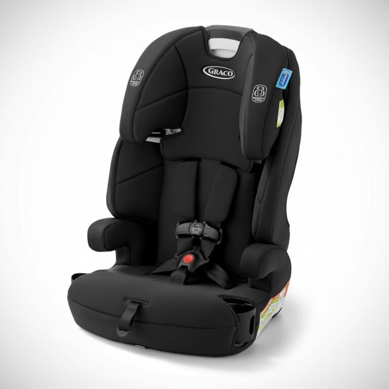Graco Tranzitions 3-in-1 Harness Booster Car Seat, Forward Facing Car Seat, Highback, to Backless Booster, Proof